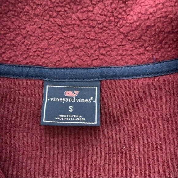 Vineyard Vines Colorblock Fleece Half Zip Pullover Men’s S - Picture 5 of 7